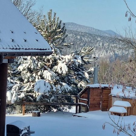 Domki Na Wzgorzu Nowica Bagian luar foto