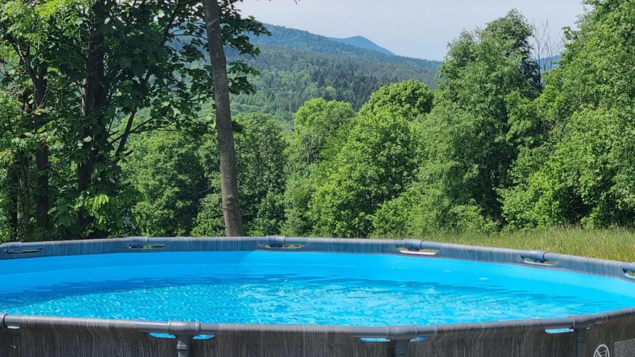 Domki Na Wzgorzu Nowica Bagian luar foto