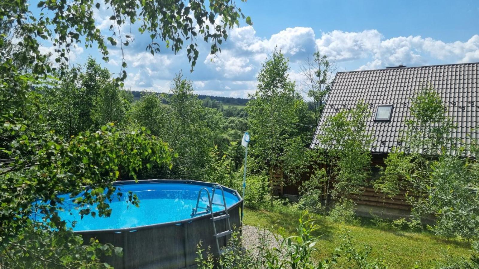 Domki Na Wzgorzu Nowica Bagian luar foto